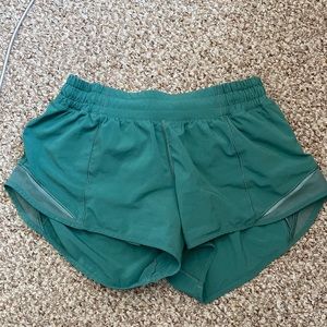 Great condition lululemon hotty hot shorts size 4.